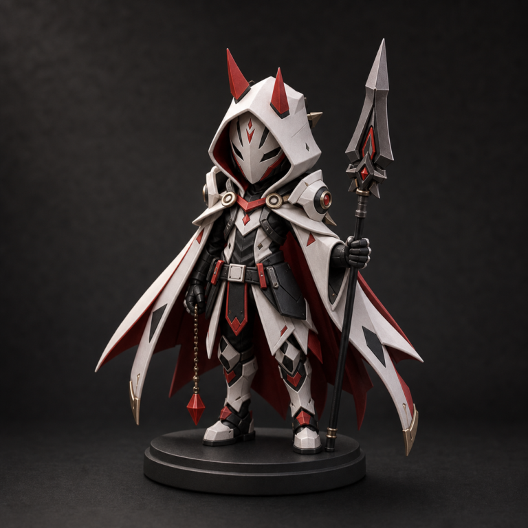 [Demo] Oni Guardian Display Figure